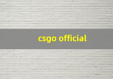 csgo official